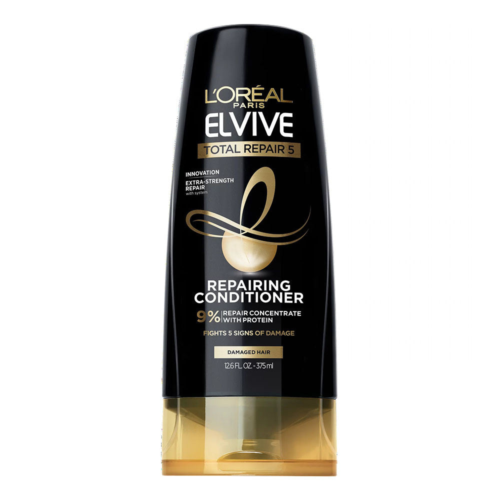 LOreal Elvive Total Repair 5 Repairing Conditioner with Protein and Ceramide, 12.6 Oz